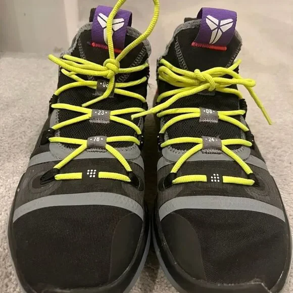 2018 NIKE AIR KOBE BRYANT AD EXODUS MAMBA CHAOS RACER BLACK [AV3555-003] 9.5